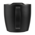 Caneca térmica personalizada pega e base antiderrapante 350ml Antislip cor preto primeira vista