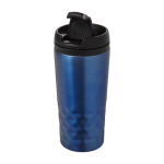 Caneca com função térmica e formato geométrico 300ml Trilliant Colors cor azul décima segunda vista