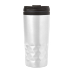 Caneca com função térmica e formato geométrico 300ml Trilliant Colors cor branco primeira vista