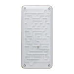 Calculadora de secretária com painel solar e jogo na parte de trás terceira vista