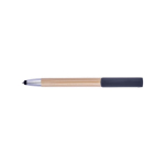 Caneta táctil com suporte para telemóvel tinta azul Bambú Versatile cor preto primeira vista