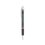 Esferográfica com antideslizante de borracha tinta azul Fantasy cor preto vista principal