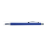 Caneta de borracha e com logo efeito espelhado tinta azul Intro Rubber cor azul segunda vista