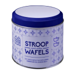 Lata personalizável com 8 bolachas holandesas Wafels cor multicolor primeira vista