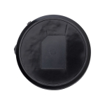 Coluna de som bluetooth de madeira estilo clássico para publicidade Natura cor preto segunda vista