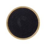 Coluna de som bluetooth de madeira estilo clássico para publicidade Natura cor preto sexta vista