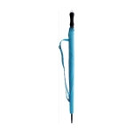 Guarda-chuvas publicitários manuais com bolsa tiracolo ø131 Handsfree cor azul-claro primeira vista