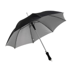 Guarda-chuva moderno com interior prateado ø120 Monsoon Plus cor preto quarta vista