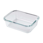 Tupperware de vidro transparente com tampa hermética 1000ml Crystal cor transparente segunda vista