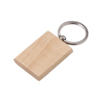 Porta-chaves para merchandising de madeira retangular Rectwood cor madeira terceira vista