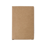 Baralho de cartas de papel reciclado personalizado Recycled cor castanho quarta vista