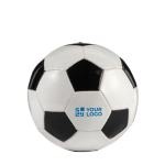 Pequena bola de futebol com logo para publicidade Futebol Mini vista principal