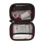 Kit primeiros socorros vermelho personalizável, EVA pequeno Traveller cor vermelho segunda vista