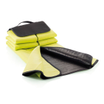 Manta dobrável para piquenique tecido polar 180 g/m2 cor verde-lima