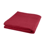 Toalha ecológica de 100x180cm de algodão de 450 g/m2 Soft Beach cor vermelho