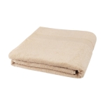 Toalha ecológica de 100x180cm de algodão de 450 g/m2 Soft Beach cor bege