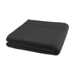 Toalha ecológica de 100x180cm de algodão de 450 g/m2 Soft Beach cor cinzento-escuro