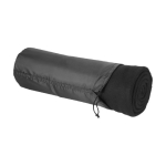 Manta publicitária de forro polar com bolsa de 200 g/m2 Summit cor preto