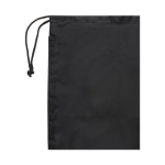 Manta publicitária de forro polar com bolsa de 200 g/m2 Summit cor preto terceira vista