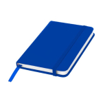 Caderno de bolso de páginas com riscas folhas A6 pautadas Notes cor azul real