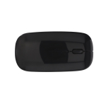Rato sem fio de ABS reciclado com design ergonómico Ergo Reciclo cor preto primeira vista