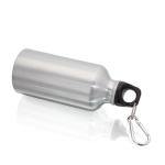Garrafa de alumínio de desporto com mosquetão Cruiser 400ml