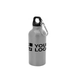 Garrafa de alumínio de desporto com mosquetão Cruiser 400ml vista principal