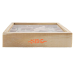 Jogo de labirinto em caixa de madeira para publicidade Ability Maze cor natural segunda vista