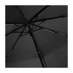 Guarda-chuva dobrável de abertura manual plástico reciclado ø95 Reuse cor preto vista detalhe