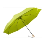 Guarda-chuva dobrável de abertura manual plástico reciclado ø95 Reuse cor verde primeira vista