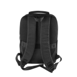Mochila para portáteis com USB e cinta para maletas BusinessPro cor preto terceira vista