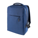 Mochila para portáteis com USB e cinta para maletas BusinessPro cor azul primeira vista