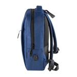 Mochila para portáteis com USB e cinta para maletas BusinessPro cor azul vista detalhe 5