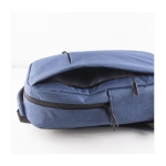 Mochila para portáteis com USB e cinta para maletas BusinessPro cor azul segunda vista