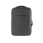 Mochila para portáteis com USB e cinta para maletas BusinessPro cor cinzento primeira vista