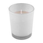 Conjunto aromático de ambientador de 50 ml e vela perfumada Wellness cor branco quinta vista