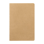 Bloco de notas publicitário de 80 folhas A5 linhas Journal Color cor natural primeira vista