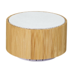 Colunas de som bluetooth personalizadas caixa de bambu Bamboo cor preto terceira vista