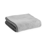 Manta barata em tecido polar para oferecer 180 g/m2 cor cinzento primeira vista