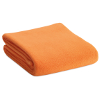 Manta barata em tecido polar para oferecer 180 g/m2 cor cor-de-laranja
