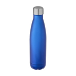 Garrafas térmicas personalizadas de aço 500ml Lifestyle Premium cor azul real