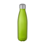 Garrafas térmicas personalizadas de aço 500ml Lifestyle Premium cor verde-lima