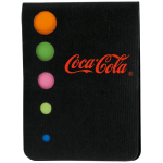 Divertido bloco de notas barato de notas adesivas de cores ColorMark cor preto