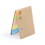 Divertido bloco de notas barato de notas adesivas de cores ColorMark cor bege terceira vista