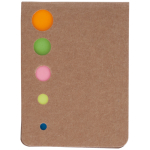 Divertido bloco de notas barato de notas adesivas de cores ColorMark cor bege