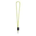 Lanyards com logo na etiqueta e entrega 46 dias Tube Nautic cor amarelo