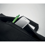 Saco de feltro para portátil com bolso interior 15'' rPET Felt cor preto