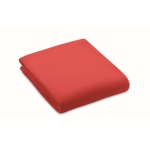 Manta polar leve com logótipo de rPET colorido 130 g/m2 Light cor vermelho