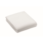 Manta polar leve com logótipo de rPET colorido 130 g/m2 Light cor branco