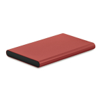 Bateria externa de alumínio de 4.000 mAh Powercard Alu Black